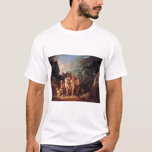 Daniel Boone begeleidt kolonisten T-shirt (Voorkant)