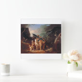 Daniel Boone begeleidt kolonisten Vierkante Klok (Huis)