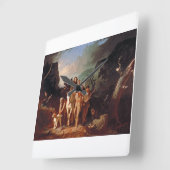 Daniel Boone begeleidt kolonisten Vierkante Klok (Hoek)