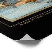 Daniel Boone beschermt zijn familie 1840 Poster (Hoek)