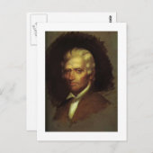 Daniel Boone Briefkaart (Voorkant / Achterkant)