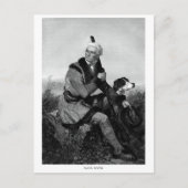 Daniel Boone Briefkaart (Voorkant)