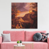 Daniel Boone Canvas Afdruk (Insitu (Woonkamer))
