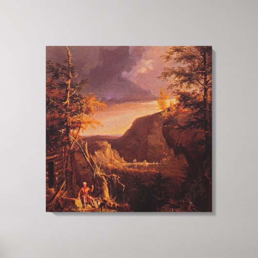 Daniel Boone Canvas Afdruk (Voorkant)