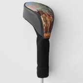 Daniel Boone die kolonisten begeleidt Golfheadcover (Schuin)