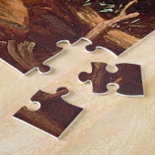 Daniel Boone die kolonisten begeleidt Legpuzzel (Zijkant)