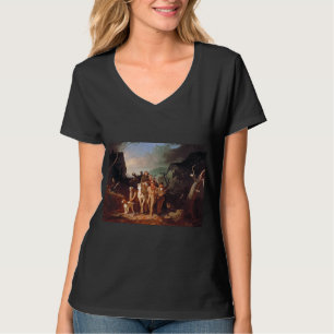 Daniel Boone die kolonisten begeleidt T-shirt