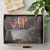 Daniel Boone die kolonisten begeleidt Tissuepapier (Geschenk)