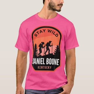 Daniel Boone Kentucky wandelen in Natuur T-shirt