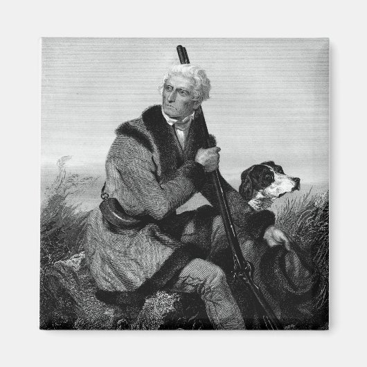 Daniel Boone Magneet (Voorkant)