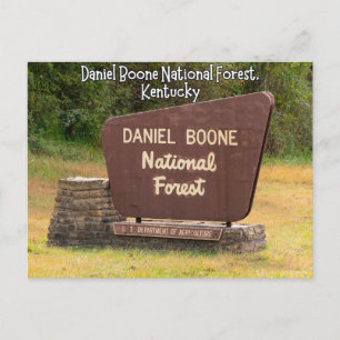 Daniel Boone National Forest Kentucky Briefkaart