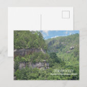 Daniel Boone National Forest Overlook Briefkaart (Voorkant / Achterkant)