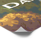 Daniel Boone National Forest Reisposter Poster (Hoek)