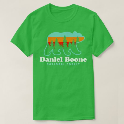 Daniel Boone National Forest Rode Rivier Gorge Nat T-shirt (Design voorkant)