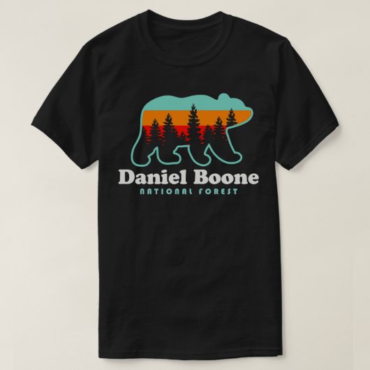 Daniel Boone National Forest Rode Rivier Gorge Nat T-shirt (Design voorkant)