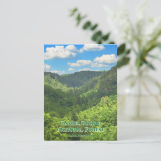 Daniel Boone National Forest uitzicht op Kentucky Briefkaart