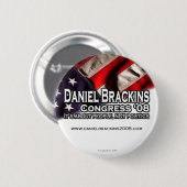 Daniel Brackins Button 1 2008 (Voorkant /achterkant)