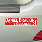 Daniel Brackins voor de Bumpersticker van het Cong (Op auto)
