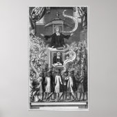 Daniel Burgess, illustratie van 'Portrets' Poster (Voorkant)