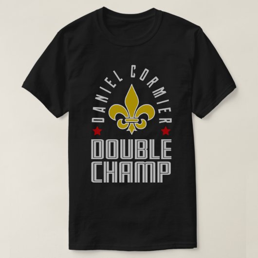 Daniel Cormier DC Dubbele Kampioen 1 T-shirt (Design voorkant)