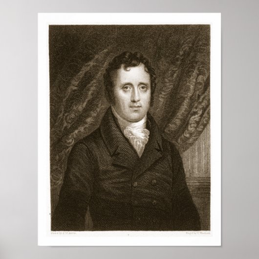 Daniel D. Tompkins (1774-1825), gegraveerd door Th Poster (Voorkant)