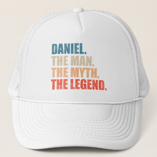 Daniel De Man De Mythe De Legende Trucker Pet (Voorkant)