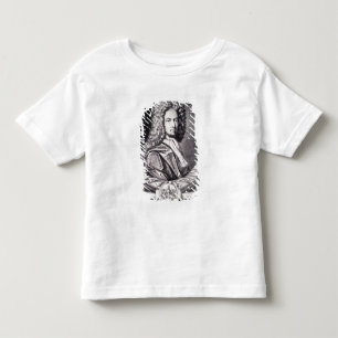 Daniel Defoe, gegraveerd door Michael Van der Guch Kinder Shirts