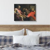 Daniel die Nebuchadnezzar's eerste droom interpret Canvas Afdruk (Insitu (Slaapkamer))