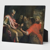 Daniel die Nebuchadnezzar's eerste droom interpret Fotoplaat (Zijkant)