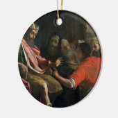 Daniel die Nebuchadnezzar's eerste droom interpret Keramisch Ornament (Links)