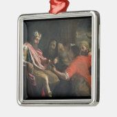 Daniel die Nebuchadnezzar's eerste droom interpret Metalen Ornament (Links)