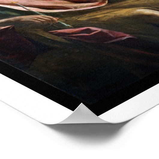 Daniel die Nebuchadnezzar's eerste droom interpret Poster (Hoek)