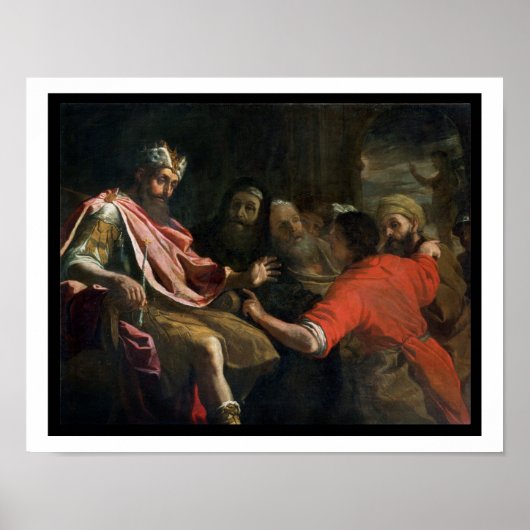 Daniel die Nebuchadnezzar's eerste droom interpret Poster (Voorkant)