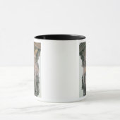 Daniel en Isaiah in geschil, zeshoekig voetstuk Mok (Midden)