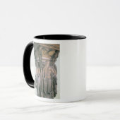 Daniel en Isaiah in geschil, zeshoekig voetstuk Mok (Voorkant links)