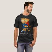 Daniel en papa Tijger (Donker T-shirt (Voorkant volledig)