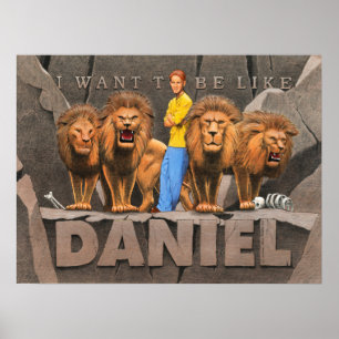 Daniel en The Lion's Den - Boy Poster