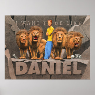 Daniel en The Lion's Den - Boy Poster