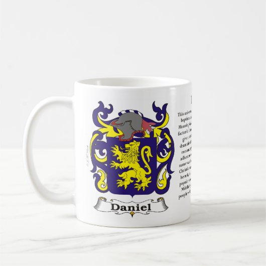 Daniel Family Coat of Arms Mok (Links)