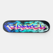 DANIEL Gepersonaliseerde Op Maat Gemaakte Graffiti Persoonlijk Skateboard (Horizontaal)