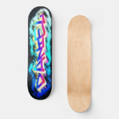DANIEL Gepersonaliseerde Op Maat Gemaakte Graffiti Persoonlijk Skateboard (Voorkant)