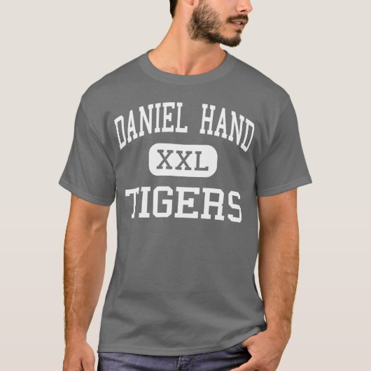 Daniel Hand - Tigers - High - Madison Connecticut T-shirt (Voorkant)