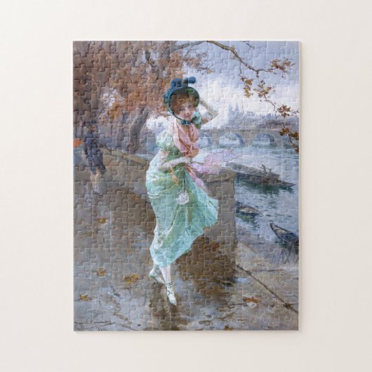 Daniel Hernández Morillo: Parisian Girl Legpuzzel (Verticaal)