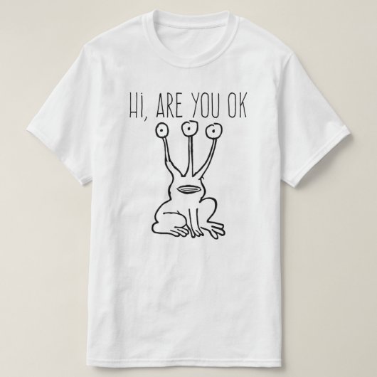 daniel hi ben je in orde johnston t-shirt (Design voorkant)
