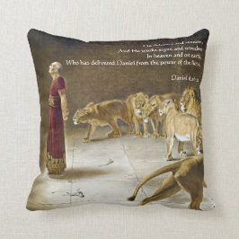 Daniel in de Bijbel Kunstgeschrift van de Lion Kussen