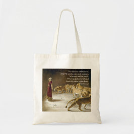 Daniel in de Bijbel Kunstgeschrift van de Lion Tote Bag