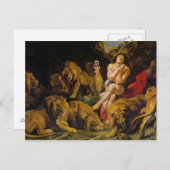 Daniel in de Den Haag van de Lion Briefkaart (Voorkant / Achterkant)