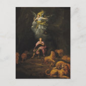 Daniel in de Den of Lions Briefkaart (Voorkant)