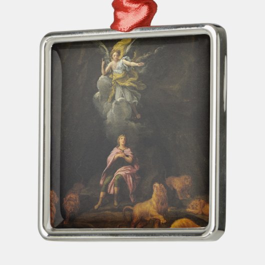 Daniel in de Den of Lions Metalen Ornament (Links)