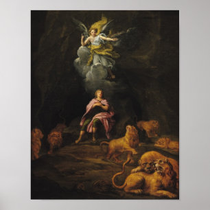 Daniel in de Den of Lions Poster